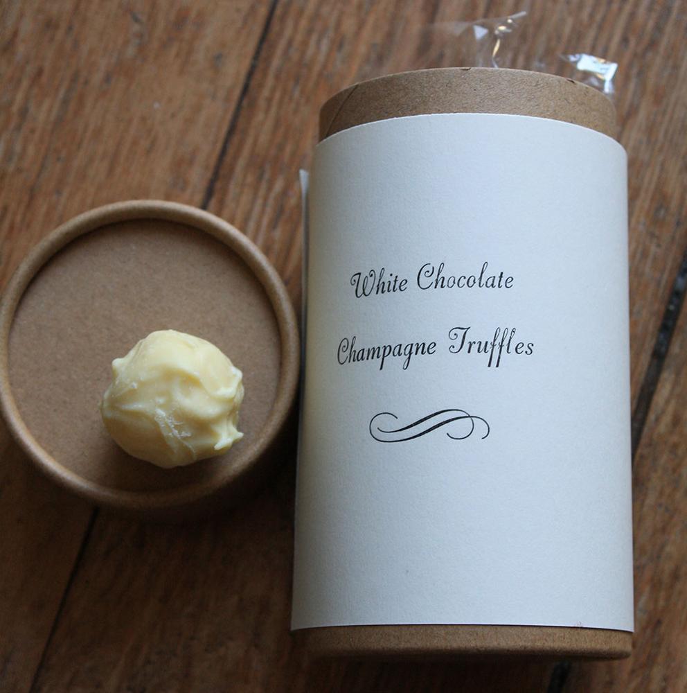 Handmade salted caramel truffles